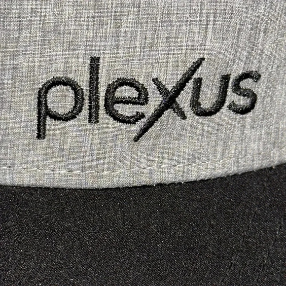 NWT Heather Gray Cap Hat Unisex Pink Drink Ambassador P L E X U S - Picture 2 of 9